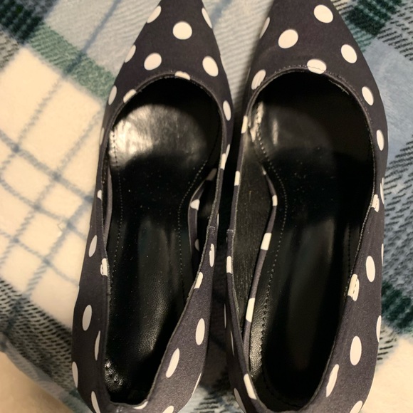 NWOT SHEIN size 7 US Polka Dot Pump Heel - Picture 4 of 4